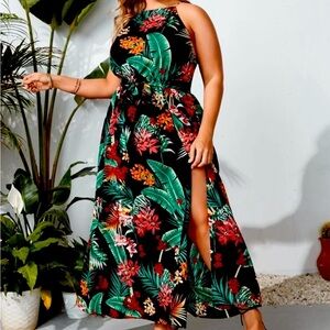 Tropical SHEIN Dress